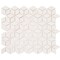 Andova Tiles SAMPLE Cubit 1 x 2 Marble Grid Mosaic Wall  Floor Tile SAM-ANDCUB327 - alternate 5